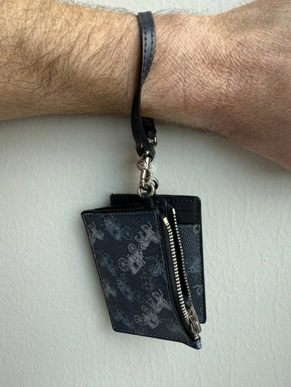 COACH Card Holder and Lanyard ID Set
